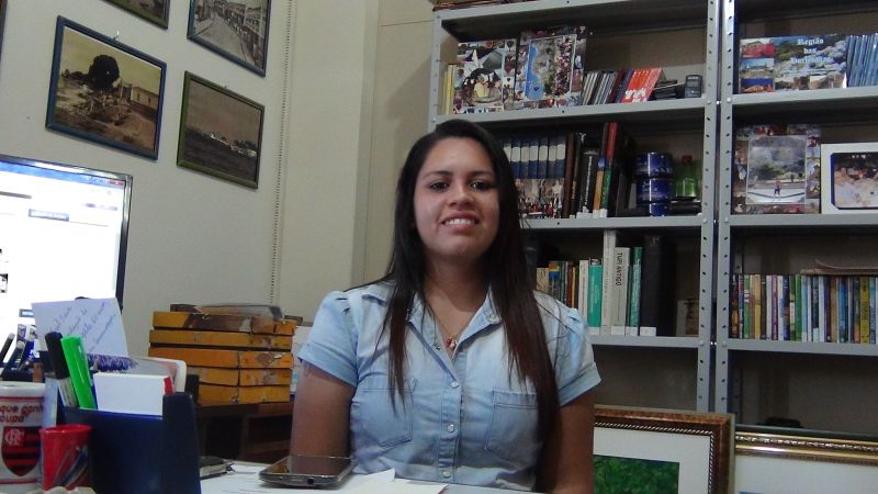 Pâmela Fernandes - Acadêmica de Arquitetura e Urbanismo da Ulbra